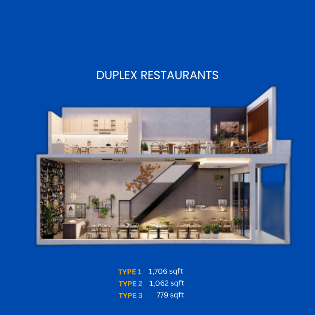 Duplex Resturants Palace Mall - Land Advisorea