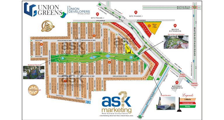 Union Green Phase 1 Map - Land Advisor