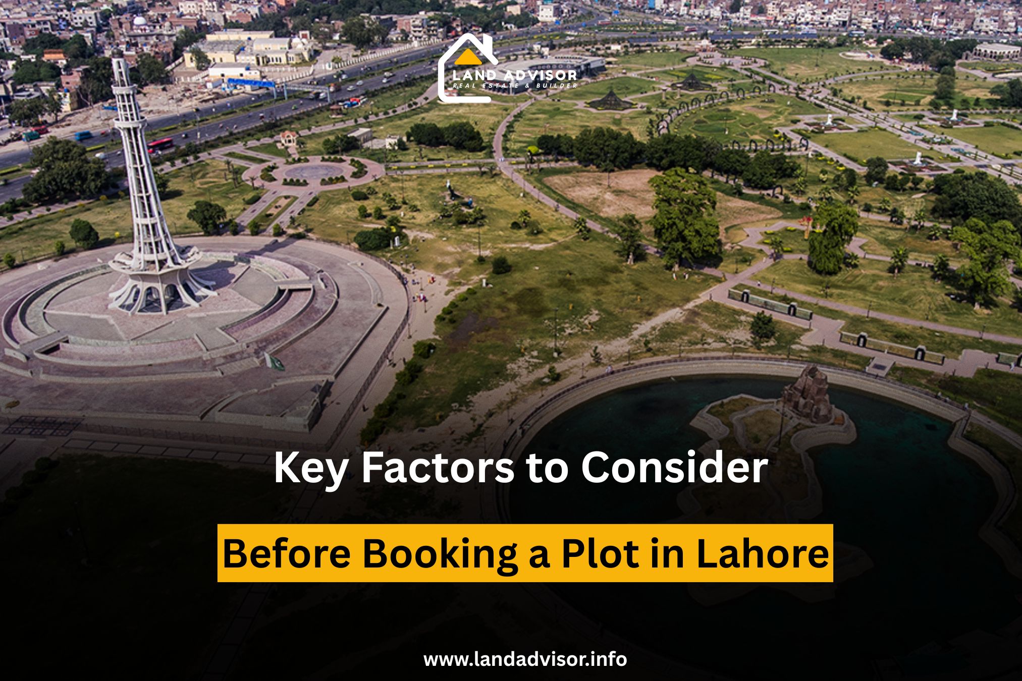 Key Factors to Consider Before Booking a Plot in Lahore